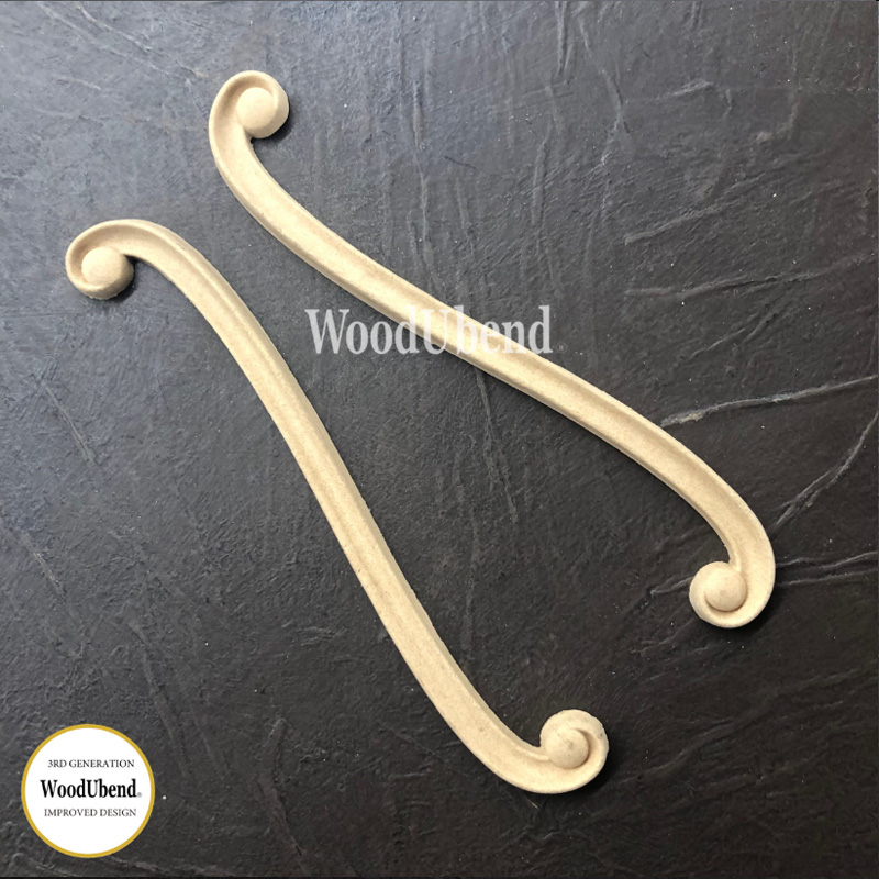 Coppia di Fregi "Silhouette Mini", WoodUbend